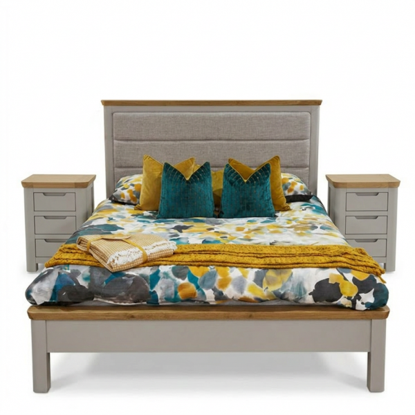 Callie Bedframe + 2 x Callie Locker Set